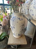 Toile Chalk Vase