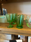 Mint Green French Glasses