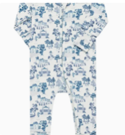 Toile Baby Cotton Onesie