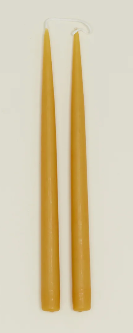 Large Bees Wax Candle - double