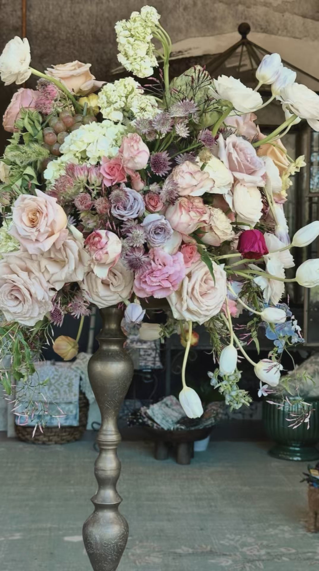 The Ancestral Offering — Event Piece With Vintage Candle Stick Rental