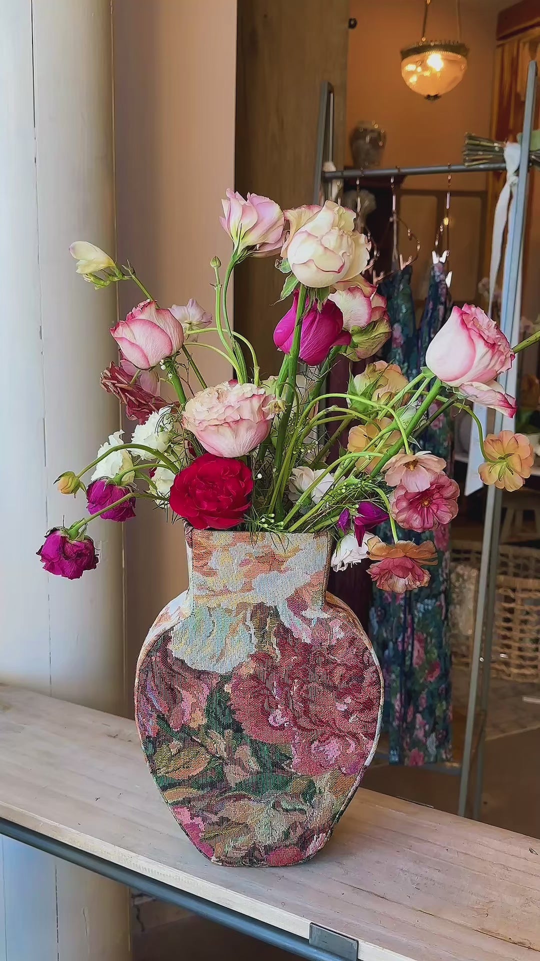 Jardin Amour - Textile Vase limited design