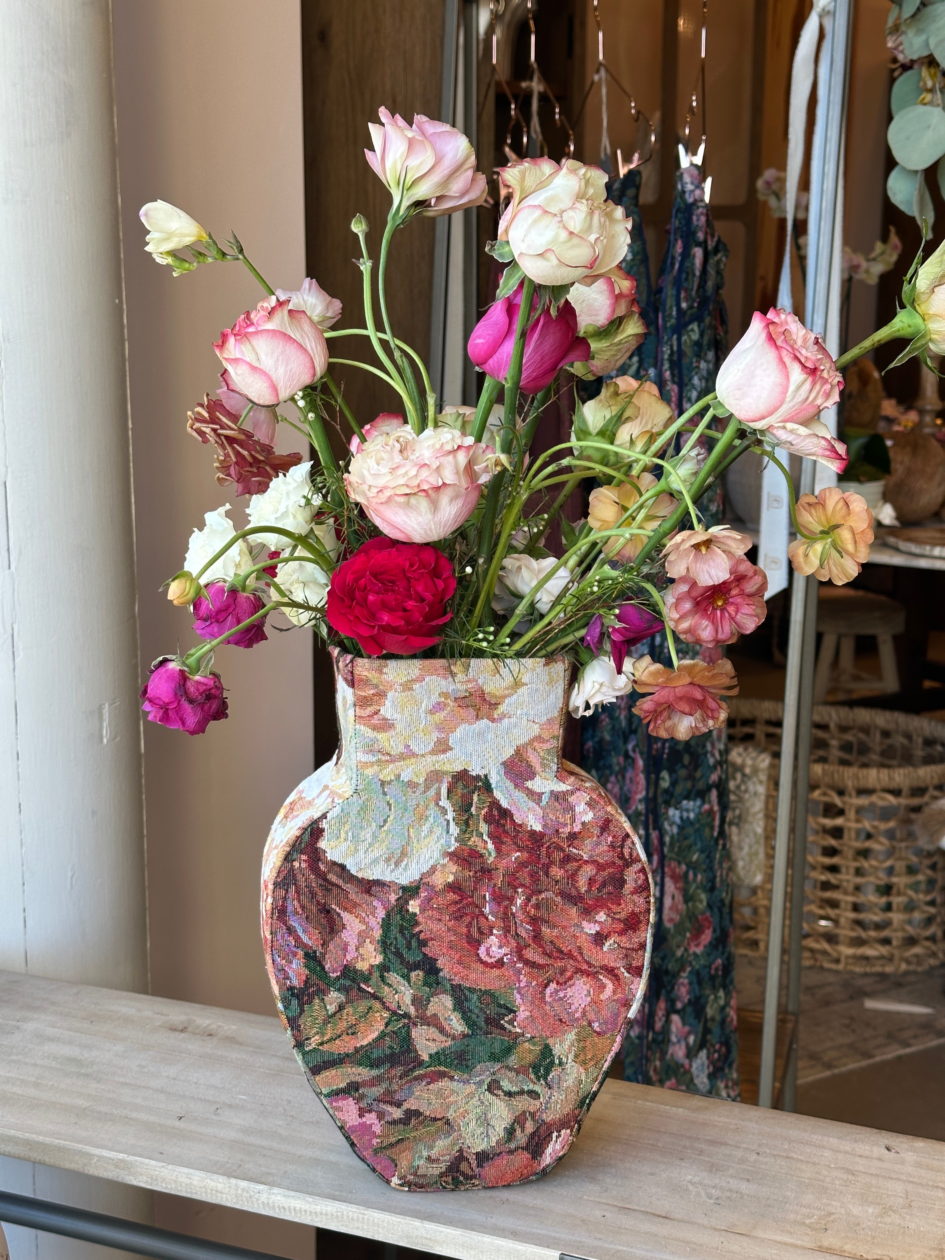 Jardin Amour - Textile Vase limited design